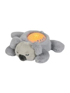   Nattou éjjeli fény projektor zenélő plüss koala - szürke