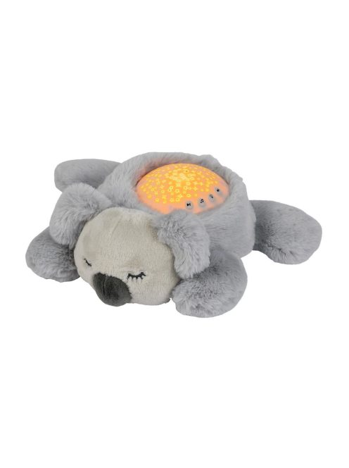 Nattou éjjeli fény projektor zenélő plüss koala - szürke