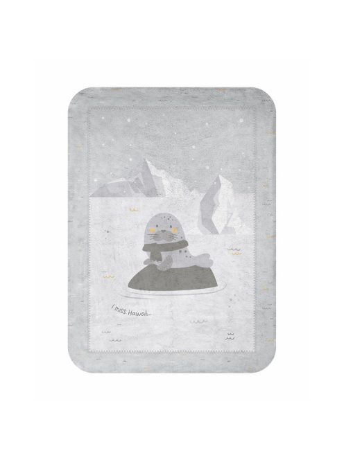 Kikkaboo polártakaró 80x110cm - fóka