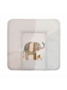 Ceba pelenkázólap puha 75x72cm Basic - Elephant