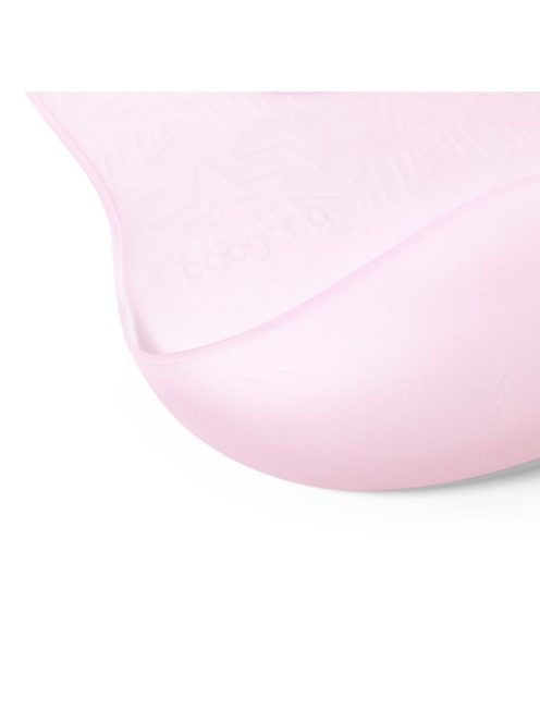 BabyOno előke szilikon ultravékony állítható - rózsaszín 1598/02