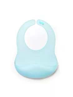   BabyOno előke szilikon ultravékony állítható - kék 1598/03