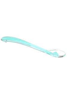 BabyOno Babamosoly puha szilikon etetőkanál - kék 1460/01