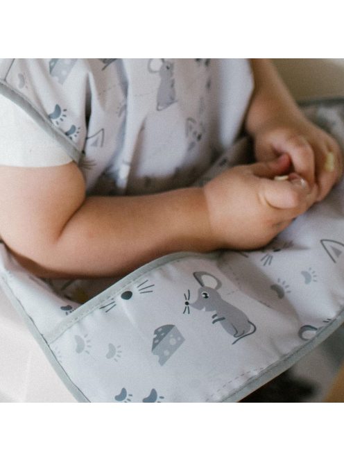 BabyOno Mouse vízálló előke 6hó-2év 1641/01