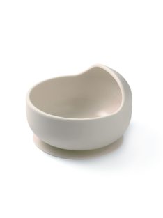 BabyOno tálka szilikon tapadó aljú - bézs 1481/04