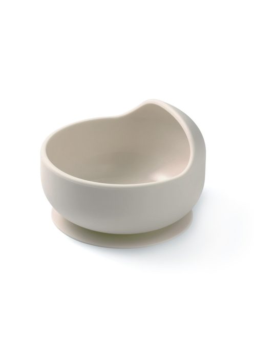 BabyOno tálka szilikon tapadó aljú - bézs 1481/04