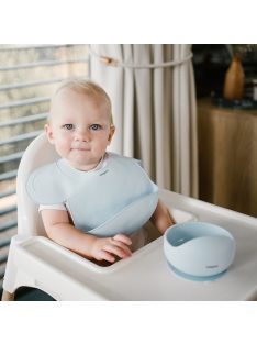 BabyOno előke szilikon állítható - kék 1639/01