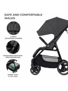 Kinderkraft Trig 3 sport babakocsi 22 kg-ig - Granite grey