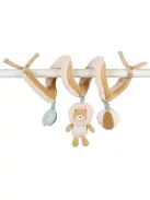 Nattou spirál plüss - Flo, Ernest and Oli