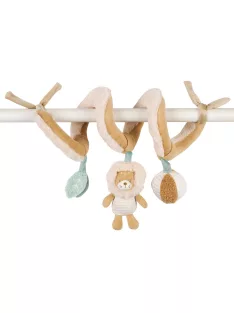 Nattou spirál plüss - Flo, Ernest and Oli