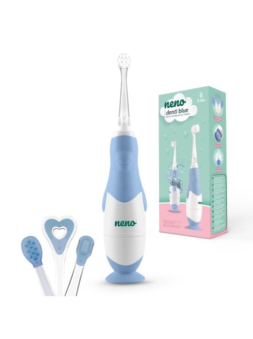 Neno fogkefe elektromos Denti kék 3 hó - 3 év
