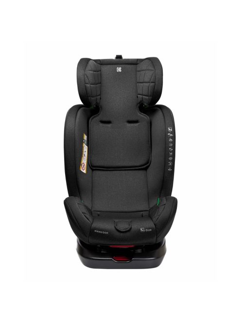 Kikkaboo gyerekülés i-Trip 360 fok i-Size Isofix 40-150 cm fekete