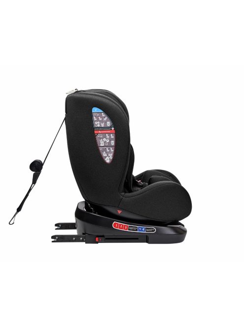 Kikkaboo gyerekülés i-Trip 360 fok i-Size Isofix 40-150 cm fekete