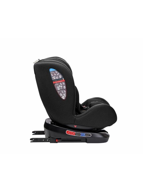 Kikkaboo gyerekülés i-Trip 360 fok i-Size Isofix 40-150 cm fekete