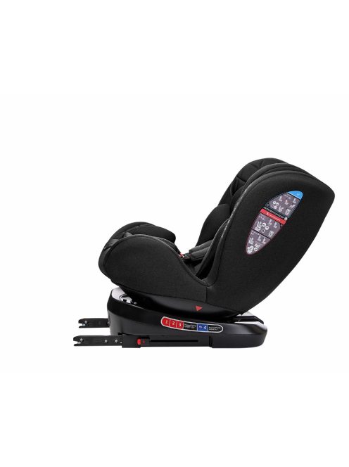 Kikkaboo gyerekülés i-Trip 360 fok i-Size Isofix 40-150 cm fekete