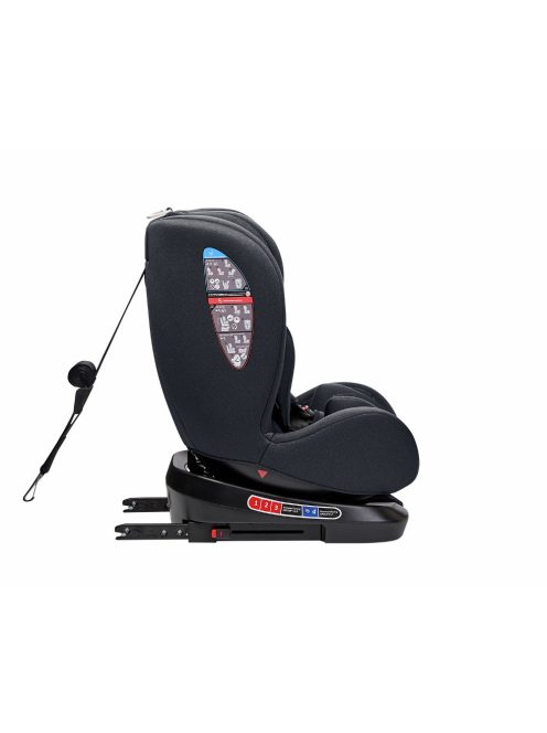 Kikkaboo gyerekülés i-Trip 360 fok i-Size Isofix 40-150 cm szürke