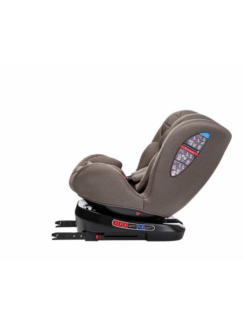 Kikkaboo gyerekülés i-Trip 360 fok i-Size Isofix 40-150 cm bézs