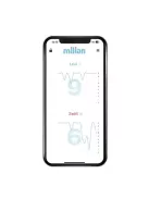 Milian légzésfigyelő Lite Bluetooth 2db érzékelőlappal