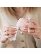 BabyOno Cumitartó tok 2cuminak szilikon - rózsaszín 1656/02