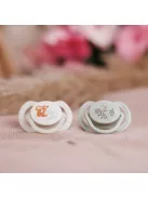 BabyOno Játszócumi szimmetrikus szilikon dupla So Cute 6-18 hó 1669/02