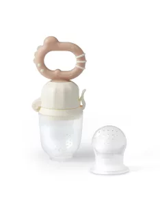 BabyOno Szilikon etetőháló Twist-out Dino - bézs 1551/03