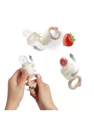 BabyOno Szilikon etetőháló Twist-out Dino - bézs 1551/03