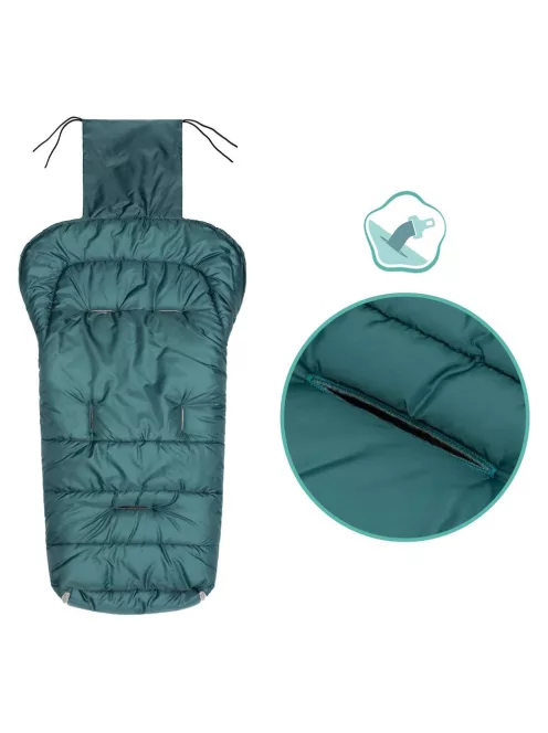 Fillikid Bundazsák babakocsiba Eco big 1220-34 - smaragd
