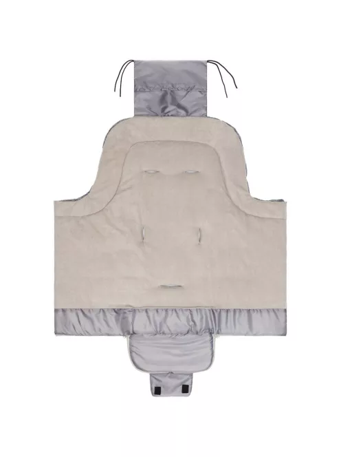 Fillikid Bundazsák babakocsiba Eco big 1220-37 - ezüst