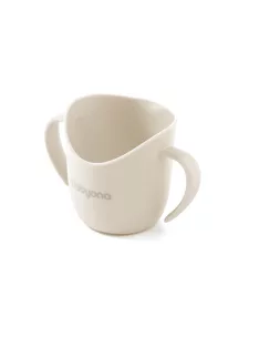 BabyOno Tanulópohár ergonómikus 6hó - bézs 1463/09