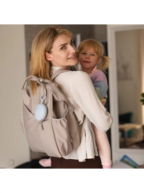 BabyOno Cumitartó tok 2 cuminak szilikon cipzárral - kék 1569/01
