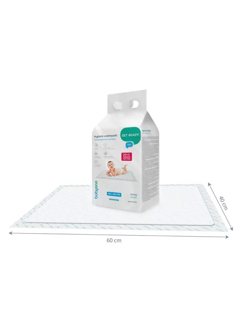 BabyOno Pelenkázó alátét 20 plusz 2 db 40x60cm 513/22