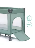 Fillikid Utazóágy Valentina 120x60cm 4066-04 - zöld