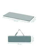 Fillikid Utazóágy Valentina 120x60cm 4066-04 - zöld