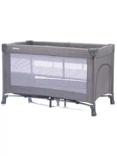 Fillikid Utazóágy Milano 120x60cm 4067-17 - szürke