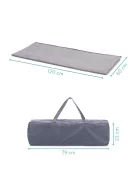 Fillikid Utazóágy Milano 120x60cm 4067-17 - szürke