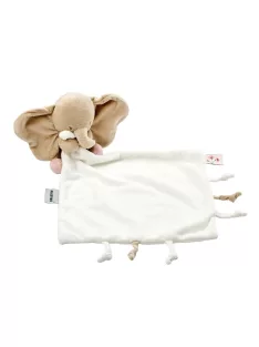 Nattou szundikendő FANFAN Doudou 27*27cm elefánt fehér
