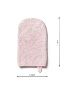 BabyOno Fürdetőkesztyű bambusz - púderrózsaszín 347/10