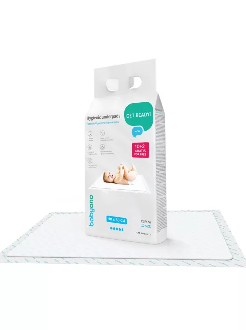 BabyOno Pelenkázó alátét 10 plusz 2 db 40x60cm 513/12
