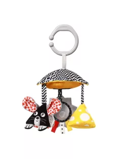   BabyOno Játék babakocsira kontrasztos színekben MOUSE 1678