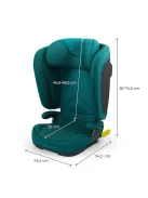 Kinderkraft gyerekülés Unity 2 i-Size Isofix 100-150cm zöld