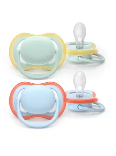   Philips AVENT Játszócumi Ultra Air 0-6hó fiús 2db - neutral