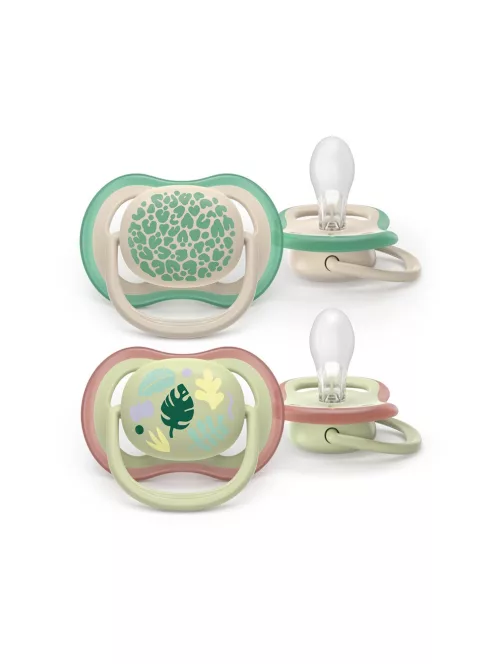 Philips AVENT Játszócumi Ultra Air 6-18hó lányos 2db - mintás