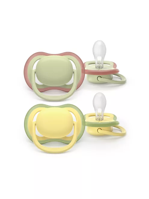 Philips AVENT Játszócumi Ultra Air 18hó lányos 2db - neutral