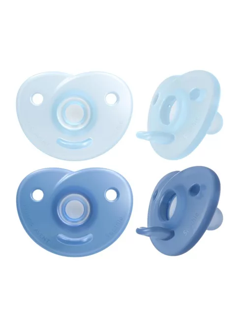Philips AVENT Játszócumi szilikon Soothie 0-6hó - fiú 2db