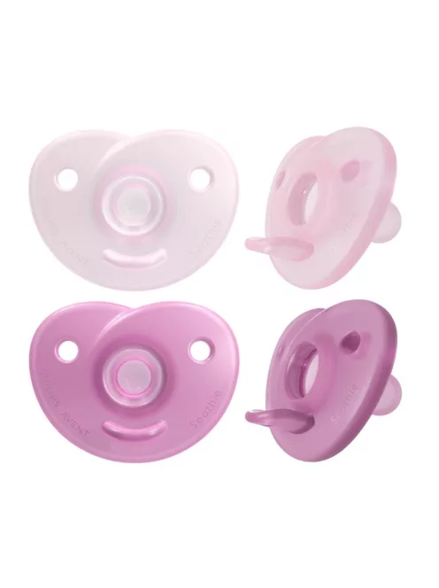 Philips AVENT Játszócumi szilikon Soothie 0-6hó - lány 2db