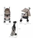 Kinderkraft sportbabakocsi Tik 15 kg-ig Stone Beige