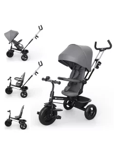 Kinderkraft tricikli Aston 2 Plus grey