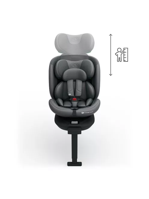 Kinderkraft gyerekülés I-360 Plus 2 i-Size Isofix 40-150cm szürke