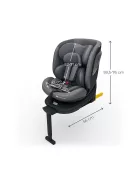 Kinderkraft gyerekülés I-360 Plus 2 i-Size Isofix 40-150cm szürke