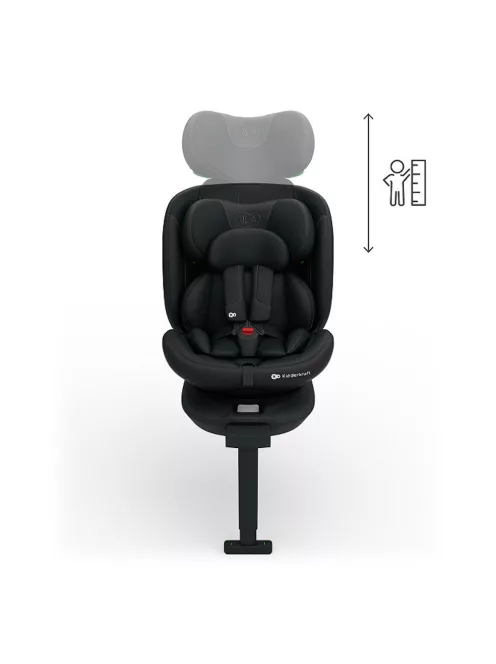 Kinderkraft gyerekülés I-360 Plus 2 i-Size Isofix 40-150cm fekete